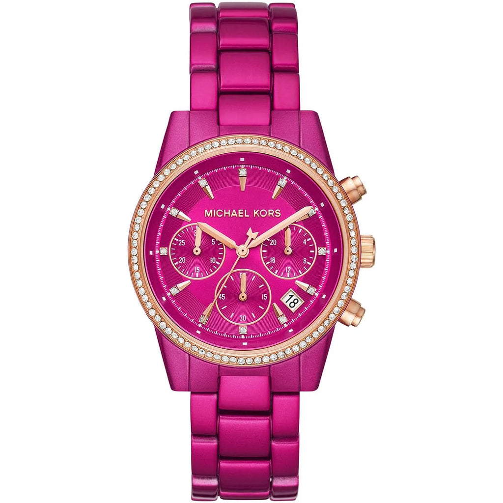 Original Michael Kors Watch For Women Ritz MK6718 Chronograph