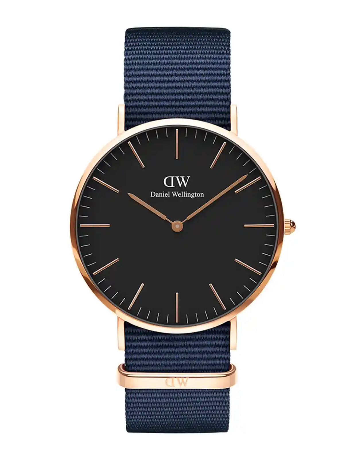 Daniel wellington Men Classic Black Bayswater 40mm & Classic Bracelet Watch Gift Set DW00500269