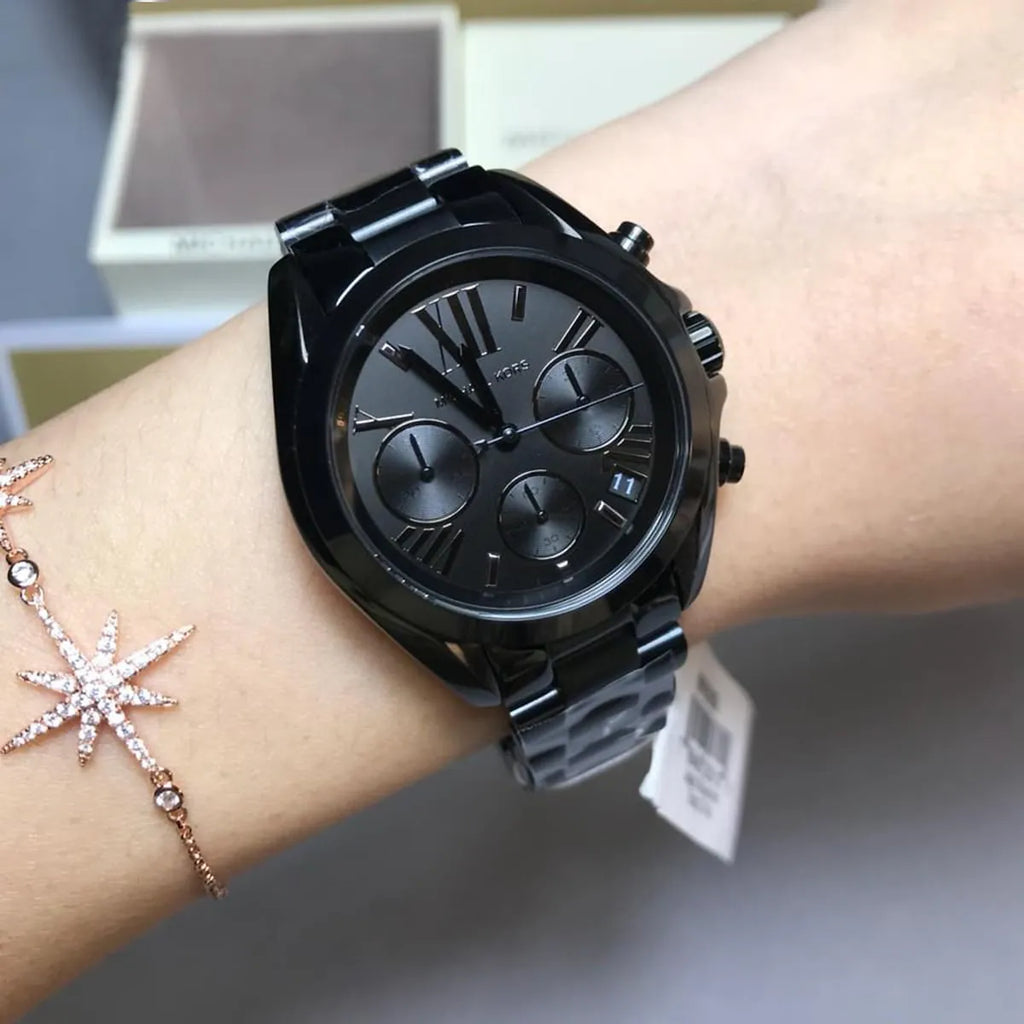 Original Michael Kors Watch For Women Bradshaw MK6058 Chronograph